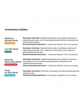 Medicube AGE-R Booster Pro – 6 funkcijų veido odos priežiūros prietaisas +DOVANA