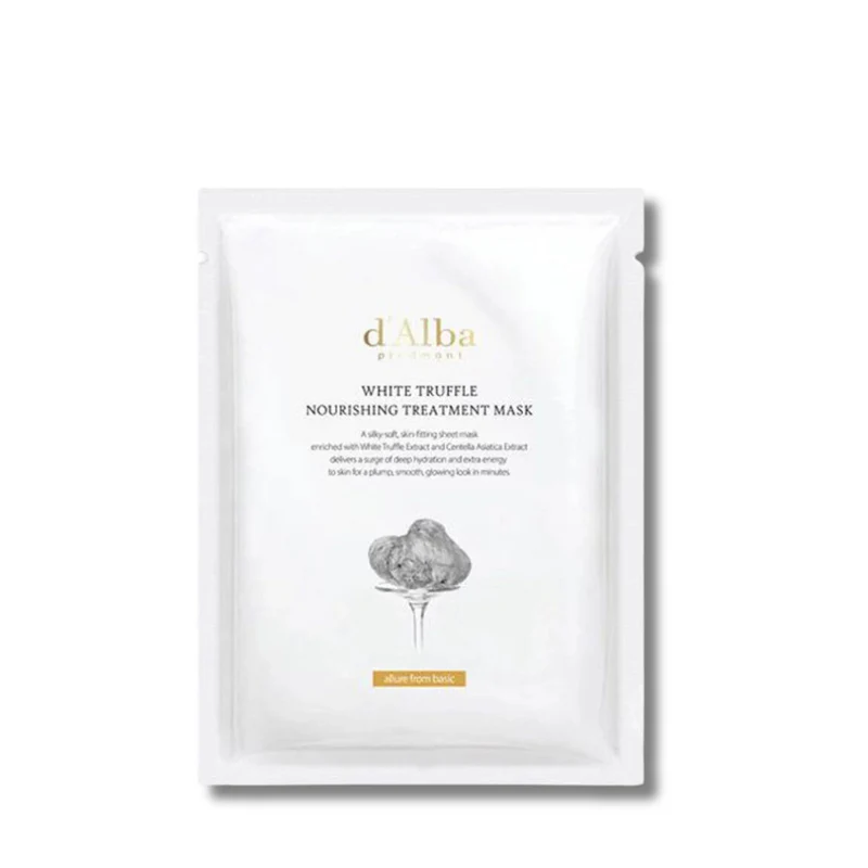 d'Alba White Truffle Nourishing Treatment Mask - veido kaukė