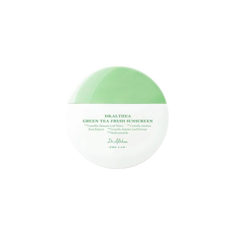 DR.ALTHEA Žaliosios arbatos gaivus kremas nuo saulės SPF 50+ PA+++ 45ml