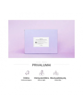 Dr.Althea Premium Squalane Silk Mask, drėkinanti veido kaukė, 1vnt.