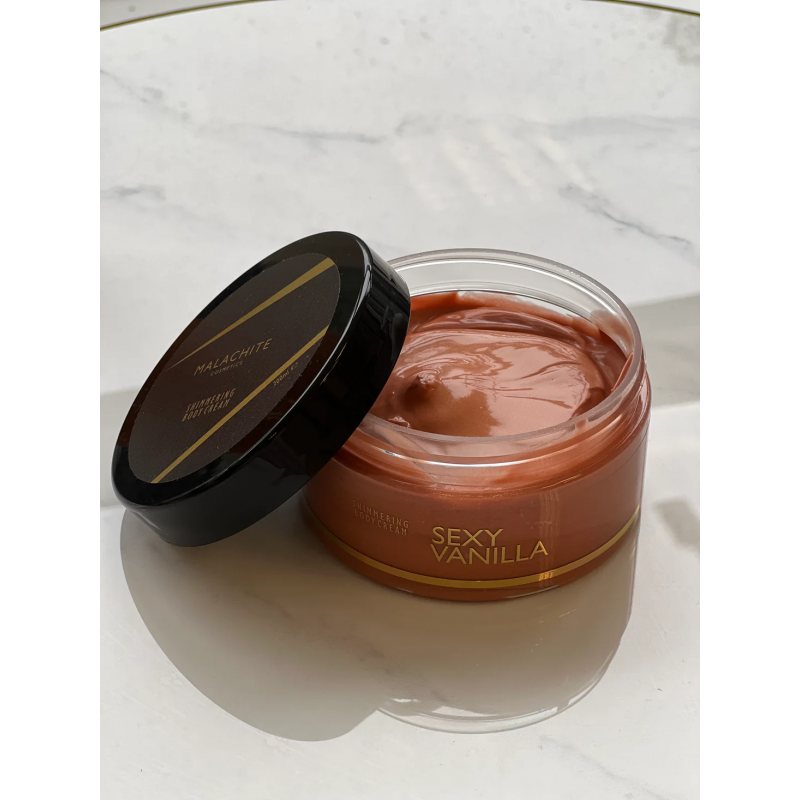 Kūno kremas MALACHITE COSMETICS "Sexy Vanilla", 200ml
