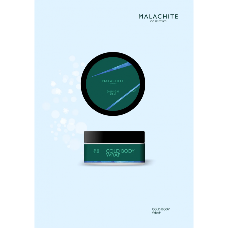 Įvyniojimo kremas kūnui MALACHITE COSMETICS "Cold wrap", 200ml