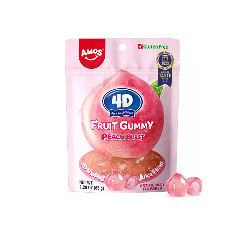 Guminukai AMOS 4D FRUIT (PEACH BURST), 65g