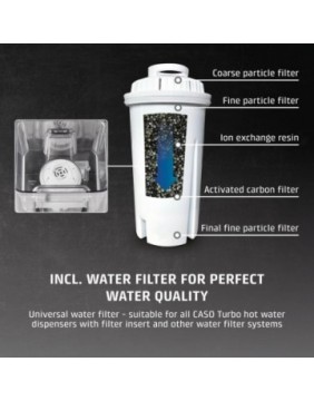 Caso Turbo karšto vandens dozatorius HW 630 | 2600 W | 2,5 l talpa |