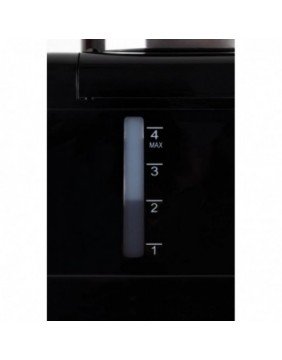 CASO Design Compact – kompaktiška kavavirė su integruotu malūnėliu (600 W, juoda/nerūdijantis plienas)