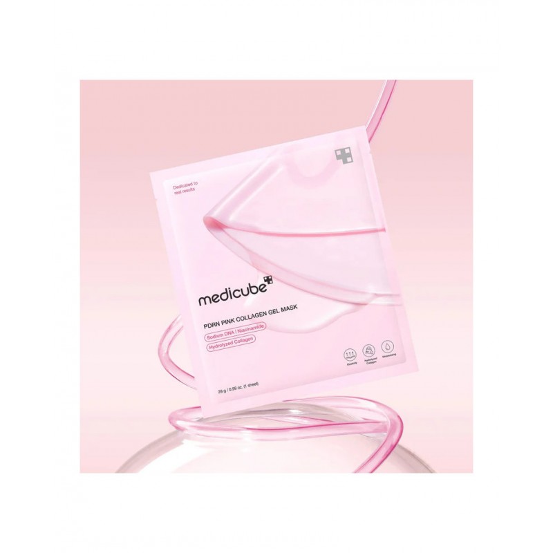 Medicube PDRN Pink Collagen Gel Mask - veido kaukė