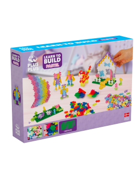 Plus Plus PRADŽIAMOKSLIS, pastelinių-neoninių spalvų