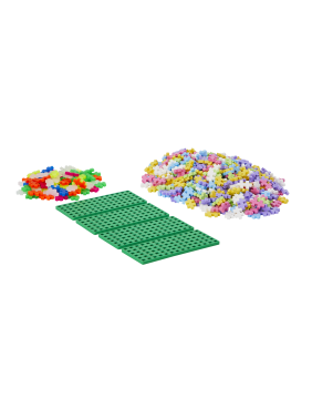 Plus Plus PRADŽIAMOKSLIS, pastelinių-neoninių spalvų