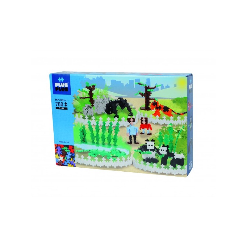 Plus Plus konstruktorius, Zoologijos sodas 2, Mini bazinės 760