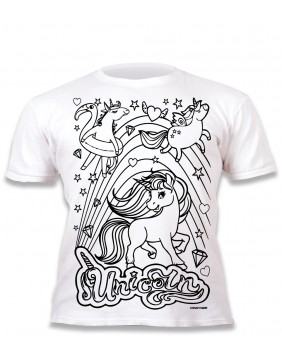 Splat Planet marškinėliai su flomasteriais, Vienaragiai