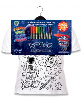 Splat Planet marškinėliai su flomasteriais, Kosmosas