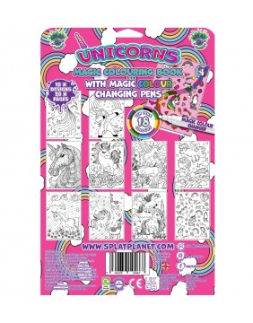 Splat Planet magiška spalvinimo knygelė VIENARAGIAI