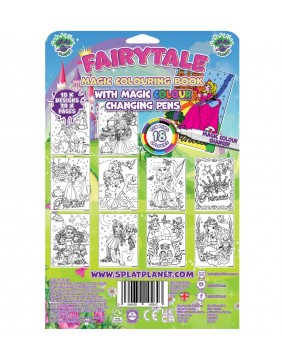 Splat Planet magiška spalvinimo knygelė PASAKA