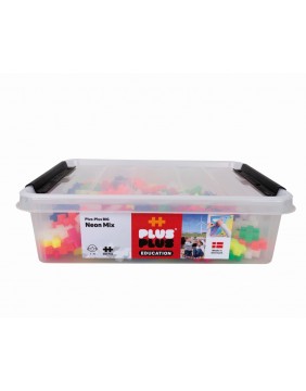 Plus Plus konstruktorius, DIDELĖS, neoninės 200 det.