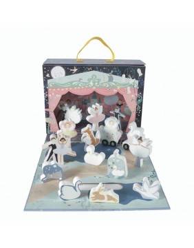 Žaidimo dėžė su medinėmis...