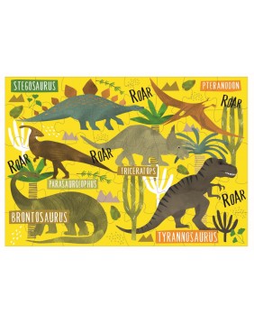 Dėlionė, Dinozauras, 40 det.