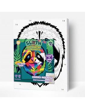 Splat Planet tapyba pagal skaičius, TINGINYS 30x40 cm