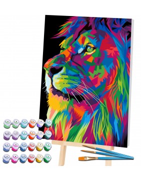 Splat Planet tapyba pagal skaičius, LIŪTAS 30x40 cm