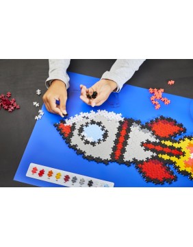 Plus Plus dėlionė pagal skaičius RAKETA, 500 det.