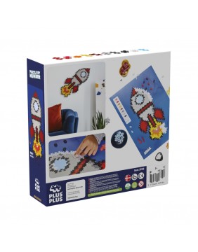Plus Plus dėlionė pagal skaičius RAKETA, 500 det.