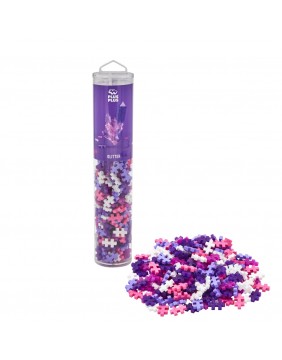 Plus Plus konstruktorius, blizgančių spalvų, 240 det.