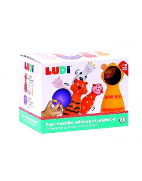 LUDI boulingo rinkinys, gyvūnai