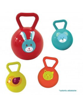 LUDI kamuoliukas-barškutis