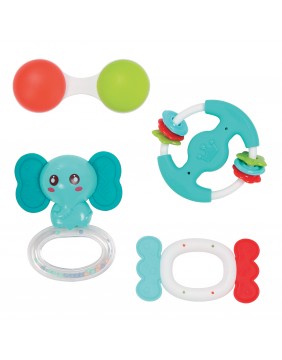 LUDI kūdikio barškučių rinkinys