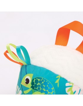 LUDI kūdikio kamuoliukas, chameleonas