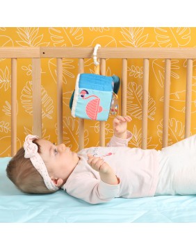 LUDI medžiaginis veiklos kubas, lapeliai