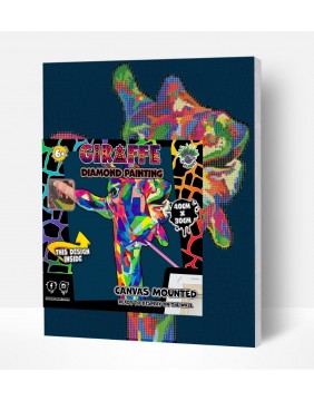 Splat Planet deimantinė dėlionė ŽIRAFA 30x40 cm