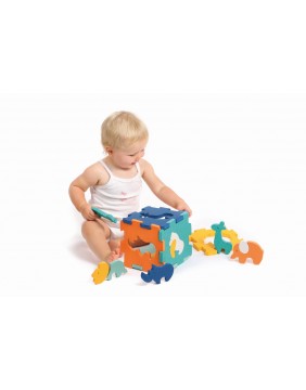 LUDI kilimėlis-3D dėlionė, mažieji gyvūnai