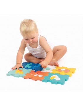 LUDI kilimėlis-3D dėlionė, mažieji gyvūnai