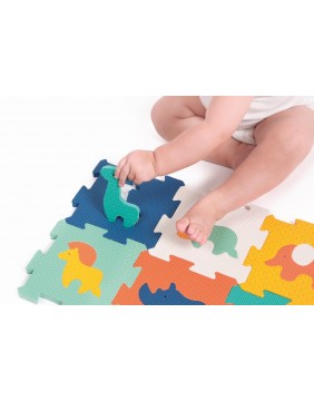 LUDI kilimėlis-3D dėlionė, mažieji gyvūnai