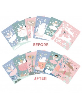 Vandeniu piešiama knygelė, Užburtoji