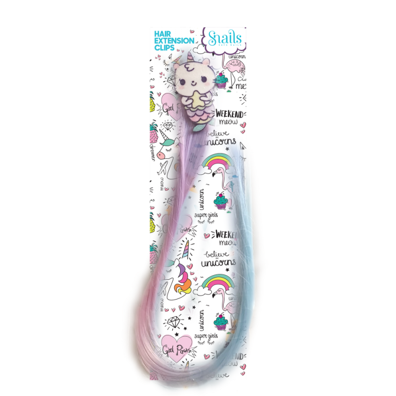 Snails plaukų sruogelė su segtuku, Žuvelė Vienaragė