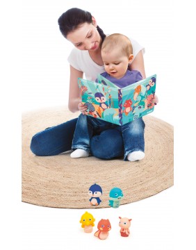 LUDI maudymosi knygelė su pirščiukų žaidimu