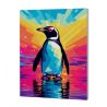 Splat Planet tapyba pagal skaičius, PINGVINAS 30x40 cm