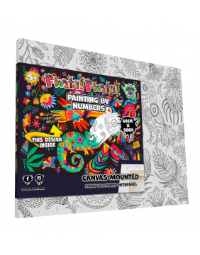 Splat Planet tapyba pagal skaičius, ŠVENTĖ 30x40 cm