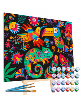 Splat Planet tapyba pagal skaičius, ŠVENTĖ 30x40 cm