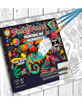 Splat Planet tapyba pagal skaičius, ŠVENTĖ 30x40 cm