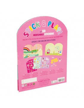 Rinkinys su daugkartiniais lipdukais, Vaivorykštės fėja