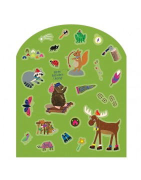 Rinkinys su daugkartiniais lipdukais, Nuotykis