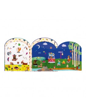 Rinkinys su daugkartiniais lipdukais, Nuotykis