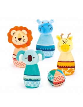 LUDI žaidimas boulingas, medžiaginis