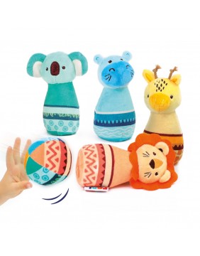 LUDI žaidimas boulingas, medžiaginis