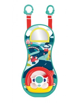 LUDI interaktyvus prikabinamas automobilio vairas