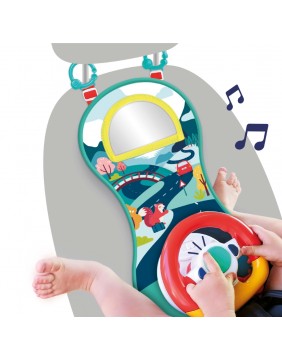 LUDI interaktyvus prikabinamas automobilio vairas