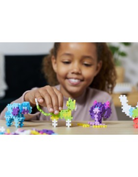 Plus Plus konstruktorius, Mokausi statyti gyvūnėlius, 275 det.