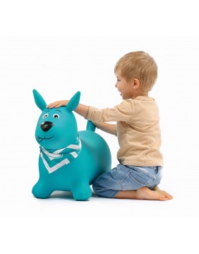 LUDI šokliukas, šuniukas, mėtinis